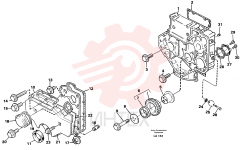 Timing gear casing VOE 11716115 (2)
