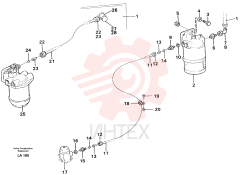 Plane gasket VOE 13947621 (2)