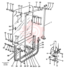 Windshield VOE 14245069