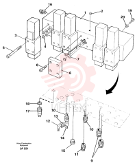 Mounting plate VOE 14254593 (2)