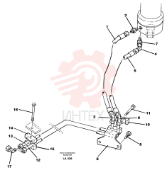 Support blade VOE 14251270 (2)