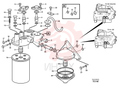 Oil filter housing