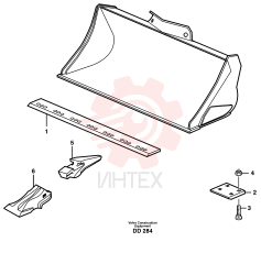 Square neck screw