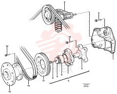 Flange screw