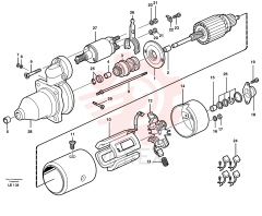 Starter motor VOE 11702594