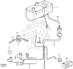 Wire harness VOE 11706577