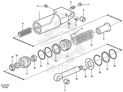 Sealing kit VOE 11702311