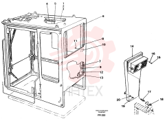 Air duct VOE 14244015