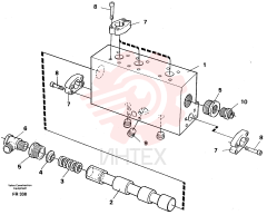 Operating valve