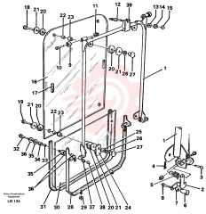 Windshield VOE 14343377