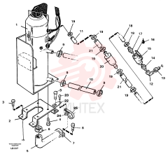 Flange screw