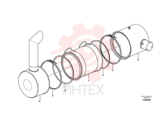 Particulate filter VOE 11110851