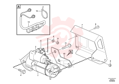 Starter apparatus VOE 21133741