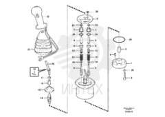Remote control valve VOE 14595173