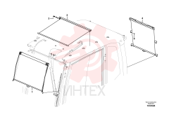 Sun visor VOE 14558388