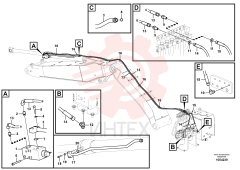 Sealing kit VOE 15167800 (3)