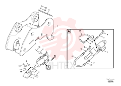 Quick attachment VOE 14546819