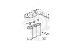 Oil filter housing