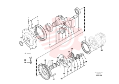 Swing gearbox