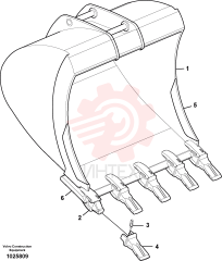Пластина VOE 14568457 (2)
