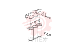 Oil filter housing