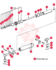 HYDRAULIC CYLINDER 86516202