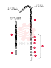FLEXIBLE HOSE 9605176