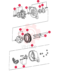 ALTERNATOR SBA185046180
