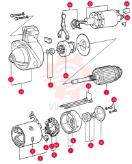 STARTER MOTOR SBA185086321