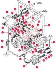 HYDRAULIC PUMP TH8655