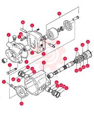 HYDRAULIC PUMP TH8766