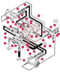 HYDROSTATIC PUMP TH954548