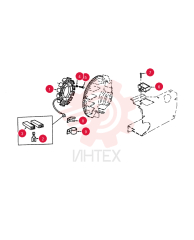 ALTERNATOR STATOR 507195