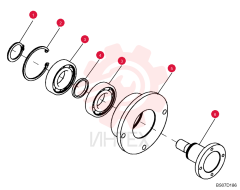 SNAP RING,M40, Ext, Hvy