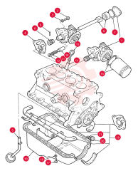 ENGINE OIL PUMP D8RZ6600A
