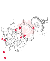 ENGINE FLYWHEEL 503351