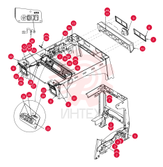 CLAMP,19mm ID, 8.7mm Bolt Hole, P Type 9706732 (1)