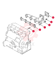 EXHAUST MANIFOLD SBA135616641