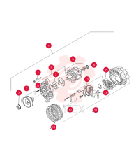 ALTERNATOR SBA185046320