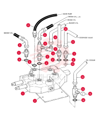 HYDRAULIC VALVE 9611967