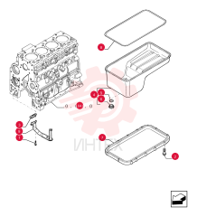 FLANGE BOLT,Hex, M8 x 1.25 x 20mm