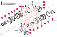 HYDRAULIC CYLINDER 84093108