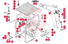 CAB FRAME 84089445