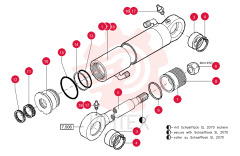 HYDRAULIC CYLINDER 84093121
