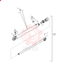 HYDRAULIC CYLINDER,Double Acting, 44.4mm Rod, 817.9mm Stroke