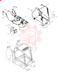 FLANGE BOLT,Hex, M6 x 1.0 x 25mm, Cl 8.8, Full Thd 9804257 (3)