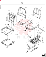 DRIVER SEAT 47766223