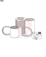 ENGINE OIL FILTER,97.5mm OD x 92mm L, M27 x 2, 30 Micron