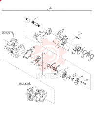 HYDROSTATIC PUMP,46 CC