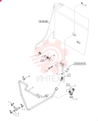 HOSE CLAMP,12.7mm - 23.1mm, Worm 13021 (5)